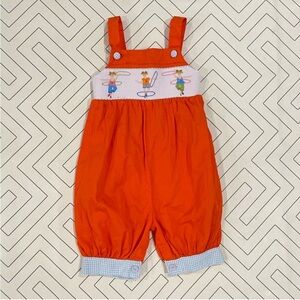 Beaux et Belles Smocked Hula Hoop Overalls